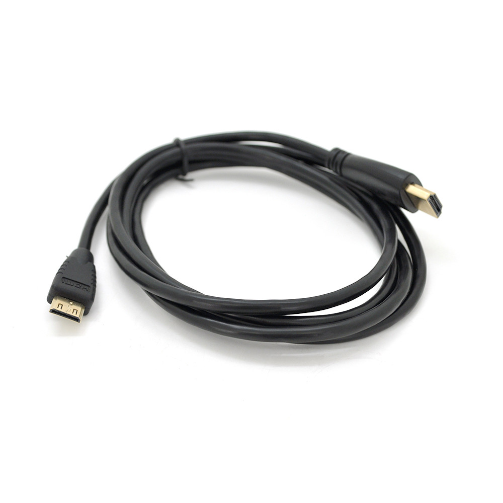 Кабель HDMI (тато) A-C mini (тато), 1.5m, чорний, Пакет, Q100