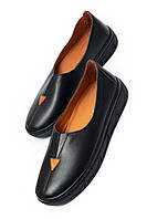Женские черные кожаные туфли Mario Muzi 37
