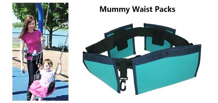 Багатофункціональний пояс для мам з кишенями Waist Diaper Bag (сумка для матусь Вейст Діапер Бег) 007293 Краща ціна
