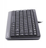 Клавіатура A4Tech FKS11 USB (Grey) Fstyler Compact Size keyboard, USB - MegaLavka, фото 3