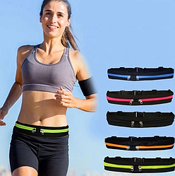 Спортивна сумка на пояс для бігу Go Runner Pocket Belt спортивний пояс для телефону LS-008273