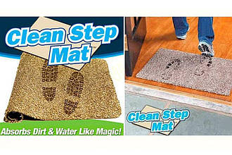 Супер поглинаючий придверний килимок Clean Step Mat LS-000573