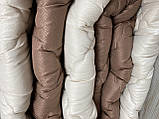 Ковдра на холлофайбері ОДА Двоспального розміру 175х210 Стьобана зимова ковдра високої якості, фото 6