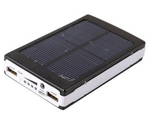 Power Bank 10000 mAh на сонячних батареях + Solar + Led панелі LS-001218