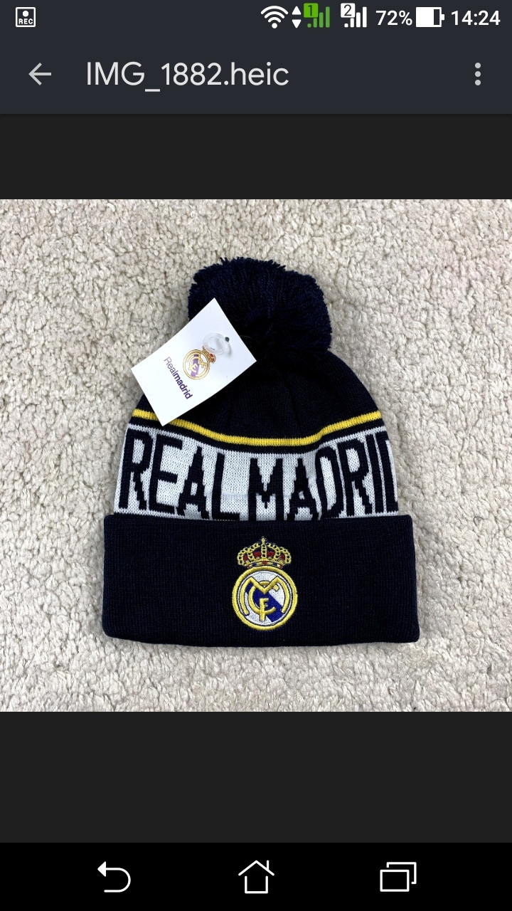 Шапка "Реал Мадрид": продажа, цена в Харькове. Шапки от "In-side ...