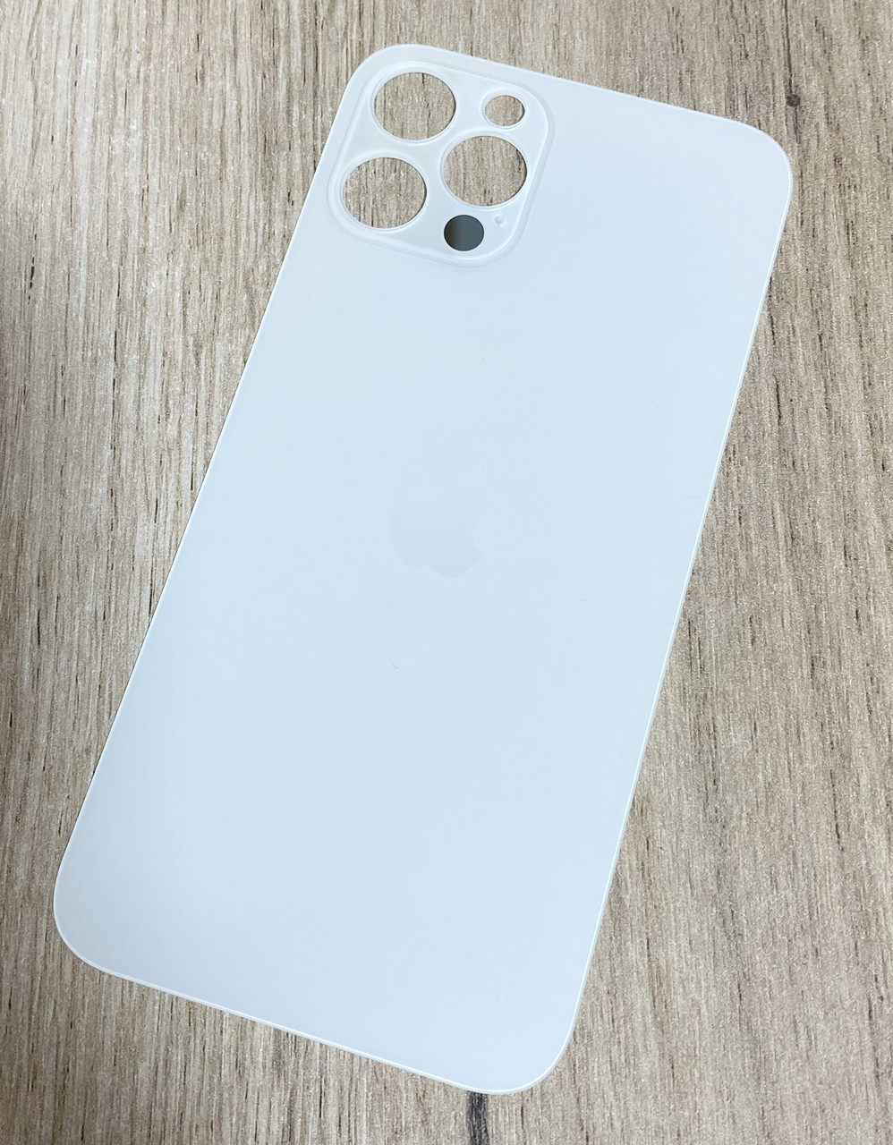 Задня кришка (скло) iPhone 12 Pro Silver, колір сріблястий, фото 1