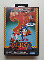 Sonic The Hedgehog 2 Sega Mega Drive 16-bit cartridge (оригінал)