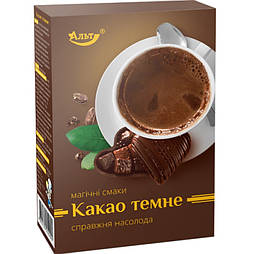 Какао темне 75 г (пач. 22шт)