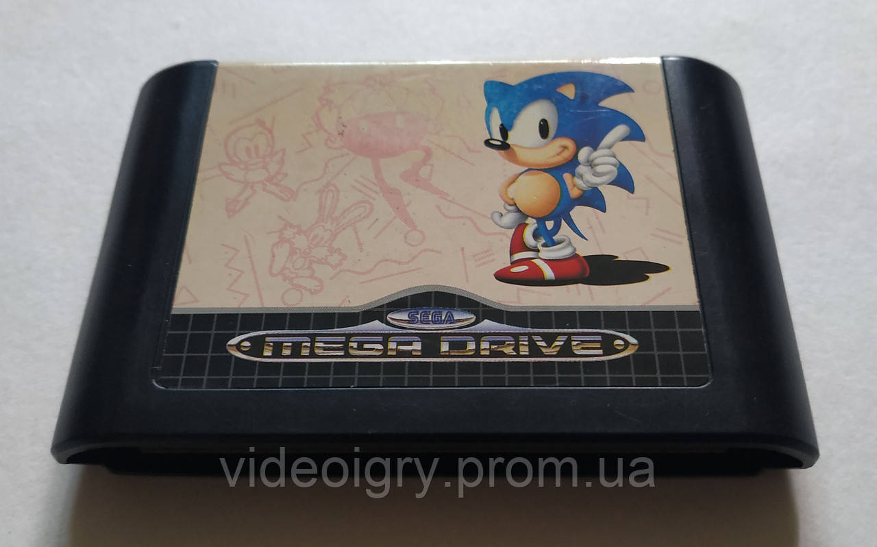 Sonic The Hedgehog Sega Mega Drive 16-bit cartridge (оригинал) V1 - фото 5 - id-p1358853463