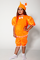 Дитячий новорічний костюм для дівчинки Білочка 3-6 років