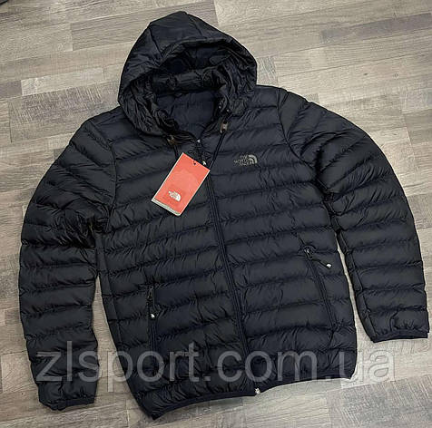 Чоловіча чорна куртка осінь-зима The North Face (Туреччина), фото 1