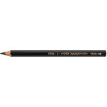 Простий олівець графітний koh-i-noor 1820 jumbo 4b м'який