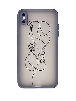 Чохол Протиударний для iPhone Xs Max (08) Kiss поцілунок