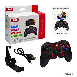Ігровий бездротовий Джойстик V8 Bluetooth для Android / IOS /PC / PS3 Бездротовий Геймпад LS-009355