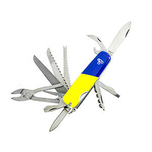Мультитул (15в1) Ego Tools A01 Синьо-жовтий