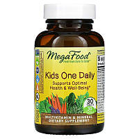 MegaFood, One Daily, витамины для детей, 30 таблеток