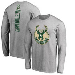 Лонгслив Мілуокі Бакс Milwaukee Bucks тренувальна футболка з довгим рукавом