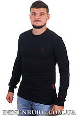 Світшот чоловічий ARMANI 21-5000 (21-K-5009) темно-синій, фото 2