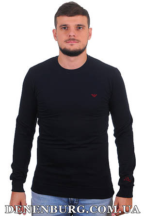 Світшот чоловічий ARMANI 21-5000 (21-K-5009) темно-синій, фото 2