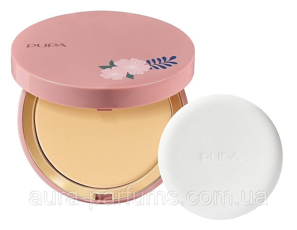 Компактна пудра для обличчя Pupa Bride & Maids Compact Setting Powder 001 Bredi Veil