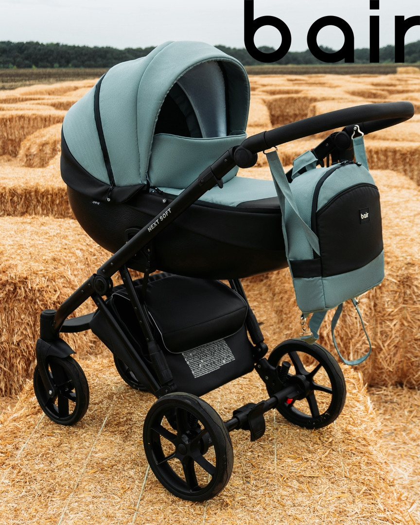 Дитяча коляска 2 в 1 Bair Next Soft 29 ніфрит, фото 1