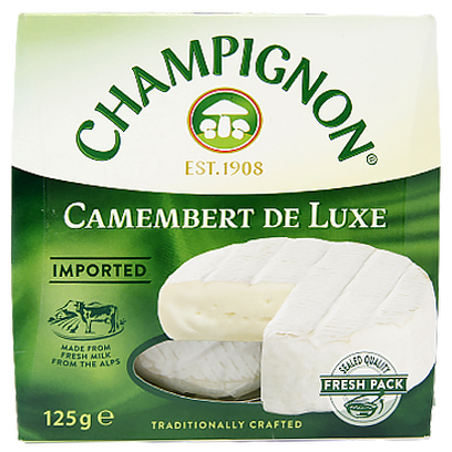 

Сир Камамбер Казерай Camembert Käserei 125g 28шт/ящ ж/б (Код : 00-00001292)