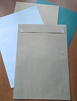 Конверт-пакет для документов формата А 4. Упаковка 10 шт. Цвета на выбор. Бежевый