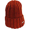 Зимова дитяча / підліткова в'язана шапка Caskona, цегляна, фото 3