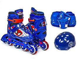 Комплект роликів Spider Man Dark Blue 35-38 2111098456, 2673369 — 875