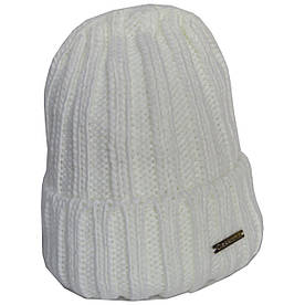 Зимова дитяча / підліткова в'язана шапка Caskona, біла