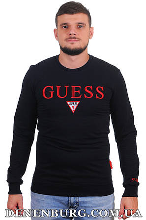 Світшот чоловічий GUESS 21-K-9801 темно-синій, фото 2