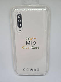 Прозорий силіконовий чохол 2 мм. для Xiaomi Mi 9
