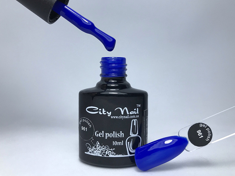 Гель лак синій City Nail 10 мл