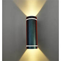 Фасадный светильник GU10 Feron ML388-2 настенный архитектурная подсветка черный