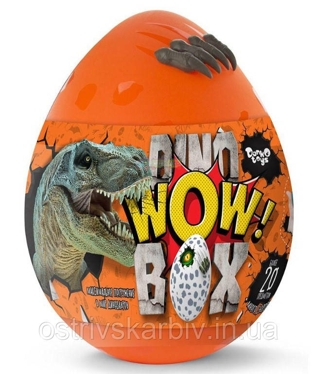 Креативный Набор Игрушка Сюрприз Яйцо Dino WOW Большое, DWB-01-01, для ...