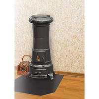 Піч буржуйка Plamen JULIA чорна емаль