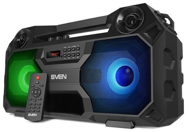 Портативна акустика SVEN PS-580 Black ( FM-радіо,Bluetooth, 36 Вт)