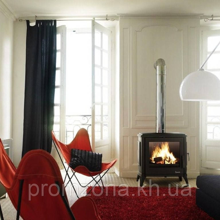 Піч-камін SEDAN L антрацит Invicta, фото 1