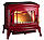 Піч-камін BRADFORD червона емаль Invicta, фото 2