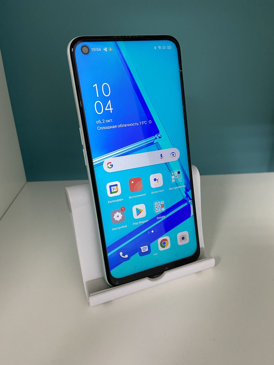 БУ Смартфон OPPO A52 4/64GB блакитний