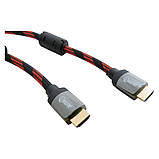 Кабель HDMI – HDMI, 1,5 метра, v2.0, 28 AWG, Gold, Nylon, Hi-Speed – ExtraDigital, фото 3