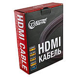 Кабель HDMI – HDMI, 3 метра, v2.0, 28 AWG, Gold, Nylon, 2xFerrites – ExtraDigital, фото 5