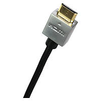 Кабель mini HDMI – HDMI, 1,5 метра, v1,4b, 36 AWG, Gold, PVC, Ultra-Slim – ExtraDigital