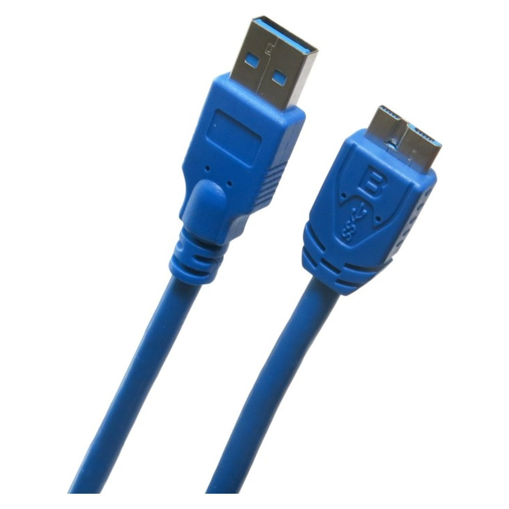 Кабель USB 3.0 AM / micro USB B, 1,5 метра, 28 AWG, Super Speed – ExtraDigital