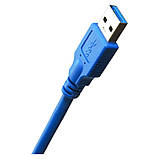 Кабель USB 3.0 AM / micro USB B, 1,5 метра, 28 AWG, Super Speed – ExtraDigital, фото 3