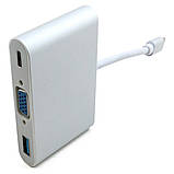 Адаптер USB Type-C – VGA/USB 3.0/Type-C (0.15 m) – ExtraDigital, фото 4