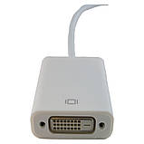 Адаптер для Apple Mini DisplayPort – DVI, 0,15 метра, 30 AWG, Gold, PVC – ExtraDigital, фото 2