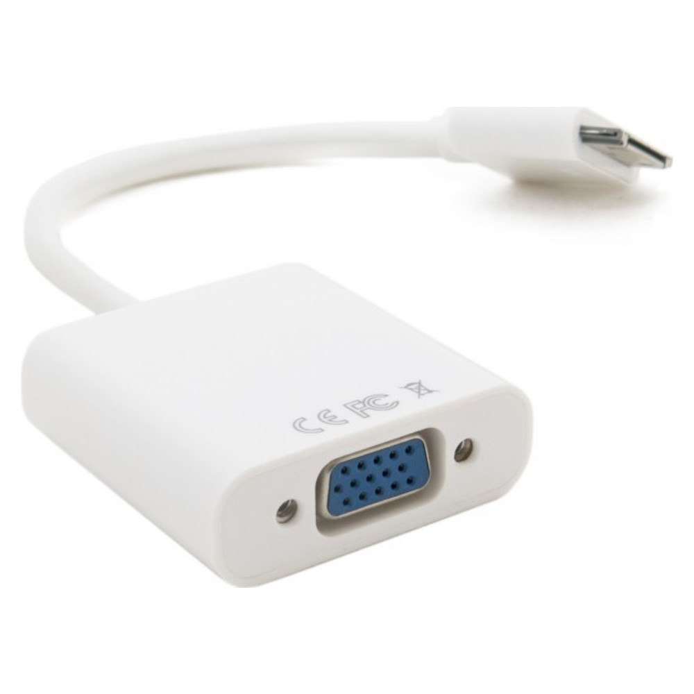 Кабель Apple 30-pin – VGA, 0.15 m White – ExtraDigital