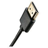 Кабель micro HDMI – HDMI, 0,5 метра, v 2.0, 36 AWG, Gold, PVC – ExtraDigital, фото 2