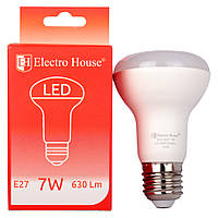 LED лампа гриб E27 / 4100K / 7W 630Lm /220° R63